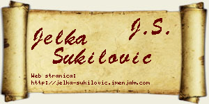 Jelka Šukilović vizit kartica
